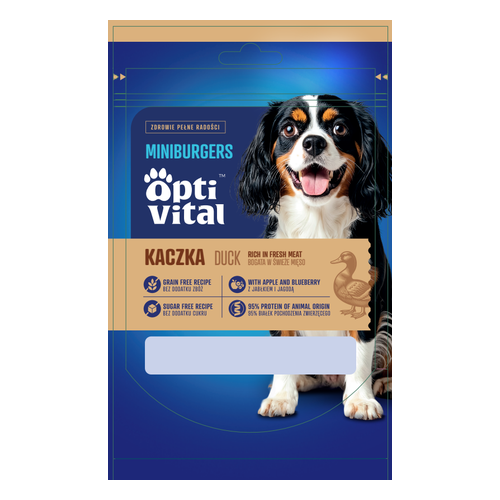 Opti Vital Miniburgerki z kaczką 60g